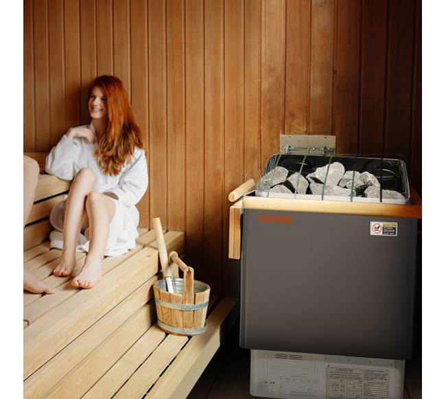 6KW elektrinė sauna su skaitmeniniu valdikliu 5-9 m³7