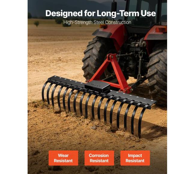 Sodo grėblio dantukai, 6 vnt. rinkinys3