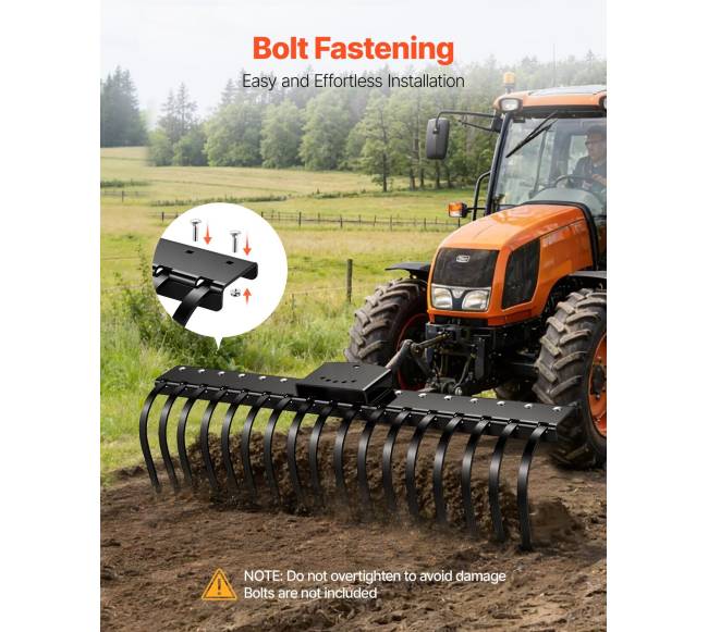 Sodo grėblio dantukai, 6 vnt. rinkinys4