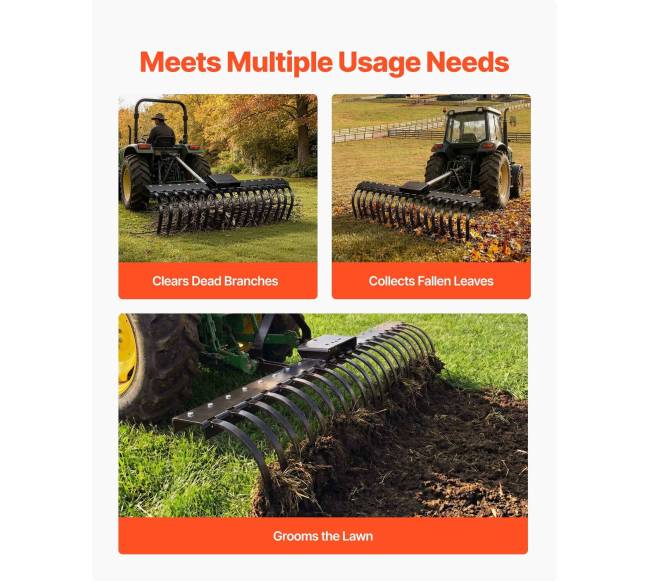 Sodo grėblio dantukai, 6 vnt. rinkinys5