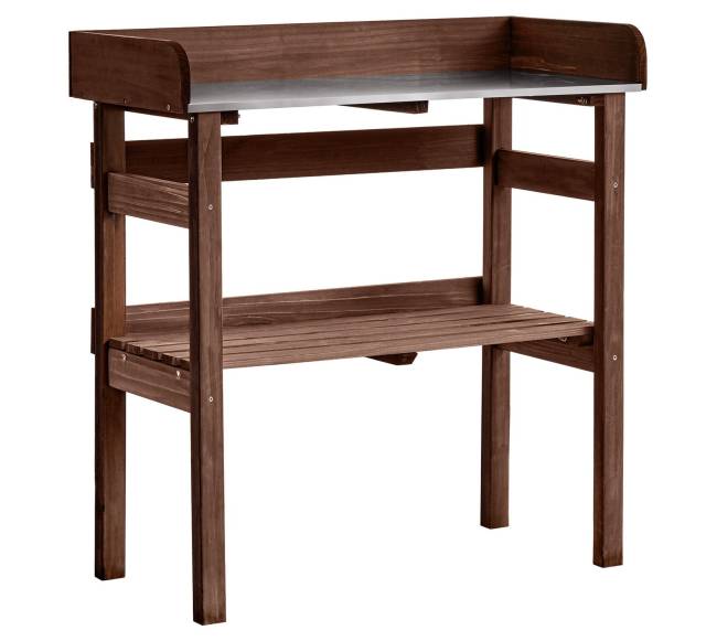 Sodinimo stalas su lentynomis ir kablėliais10