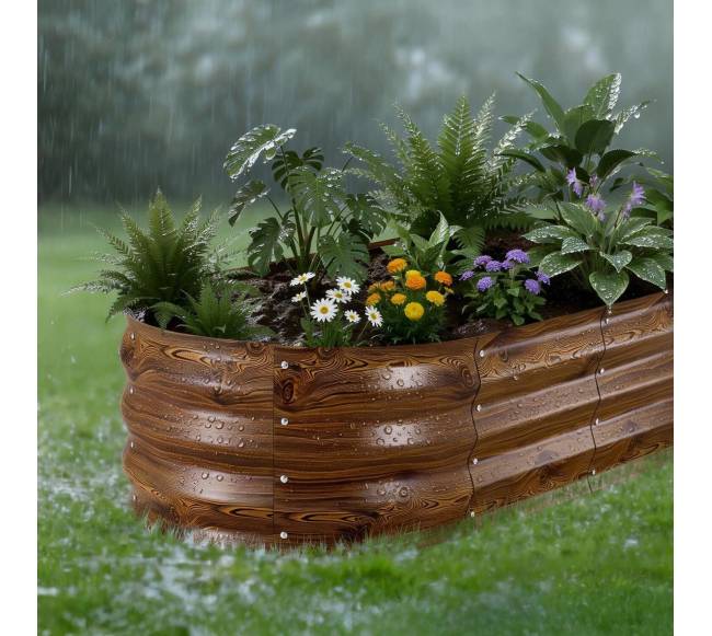 2 vnt. cinkuoti aukšti sodo dėžės7