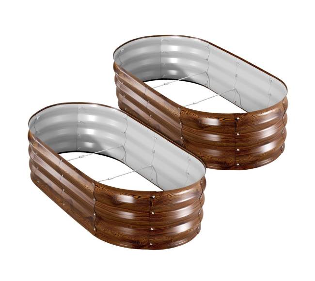 2 vnt. cinkuoti aukšti sodo dėžės9