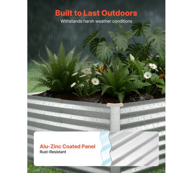 Cinkuota pakelta daržovių lysvė 2400 x 1200 x 620 mm4