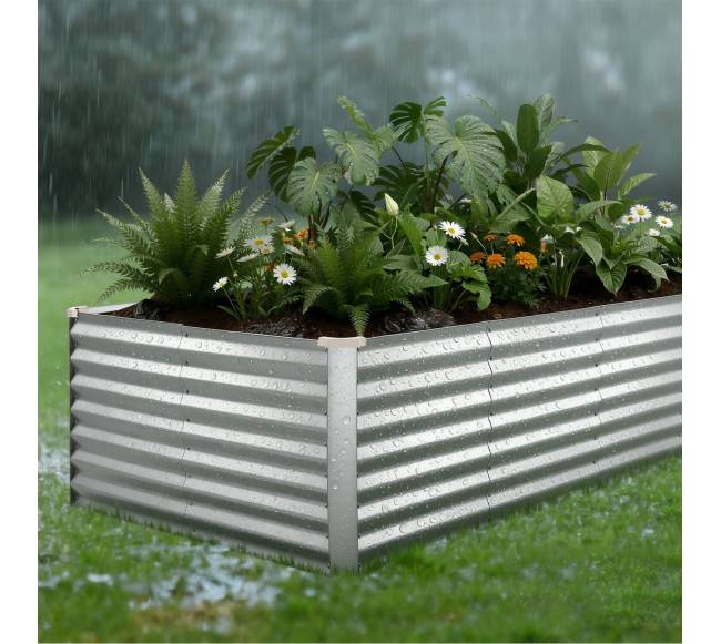 Cinkuota pakelta daržovių lysvė 2400 x 1200 x 620 mm7