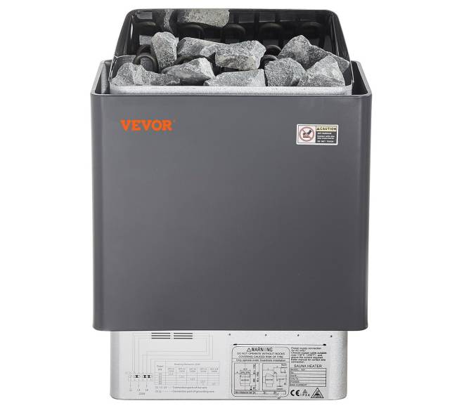 6KW elektrinė sauna su skaitmeniniu valdikliu 5-9 m³9