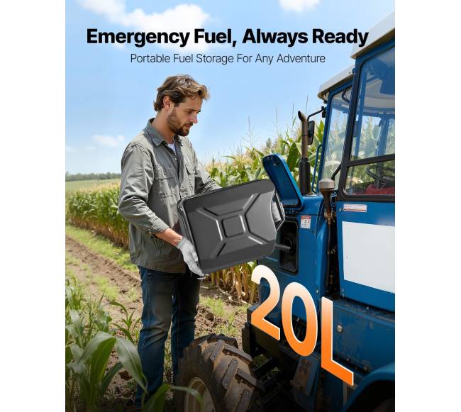 Metalinis kuro kanistras 20 L su snapeliu1