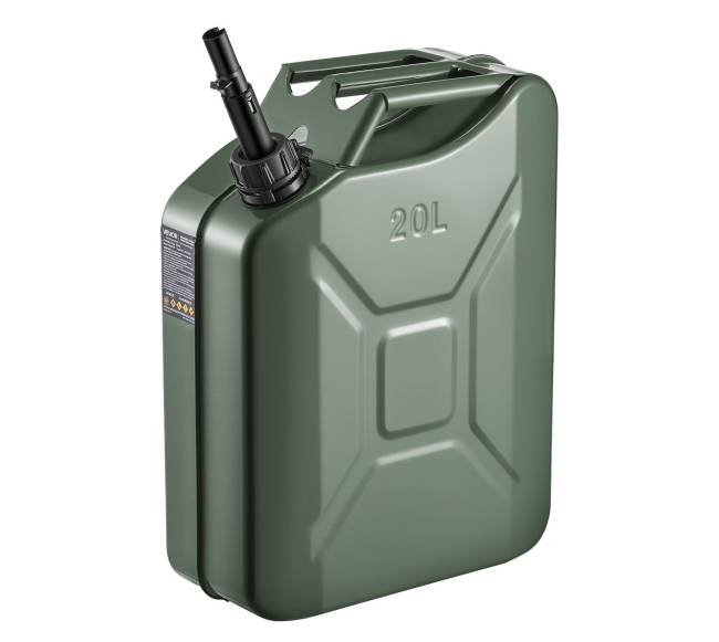 Metalo kuro bakas 20 l, su snapeliu0