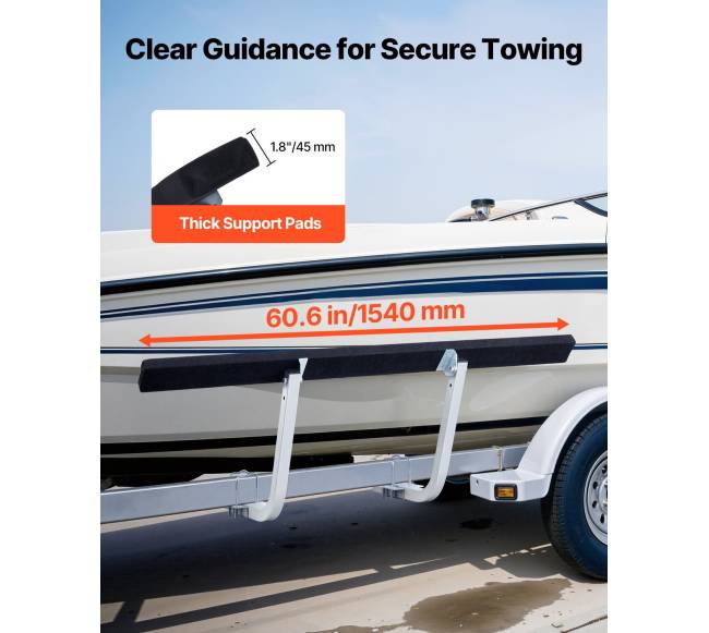 Valties priekabos gidai, reguliuojami aukščio3