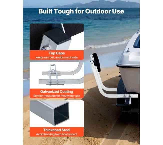 Valties priekabos gidai, reguliuojami aukščio4