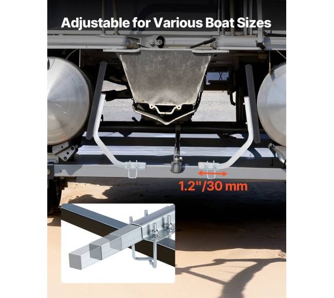 Reguliuojamų pločio valtinių priekabų gidai2