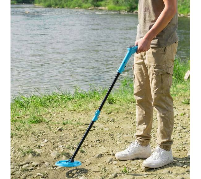 Metalo detektorius su LCD ekranu7