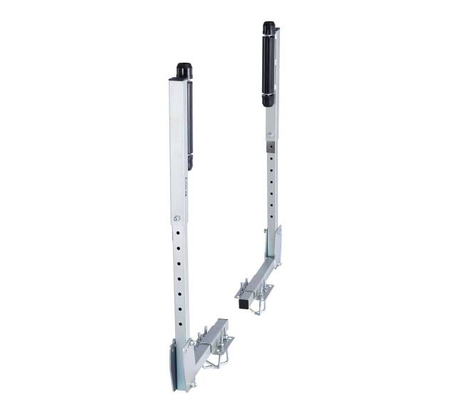 Valčių priekabų kreiptuvai, reguliuojami 700-1050 mm aukščio0