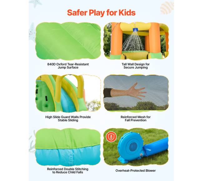 Pripučiamas batutas vaikams su čiuožykla4