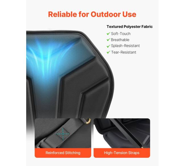 Sėdynė kajakui su atlošu ir diržais5