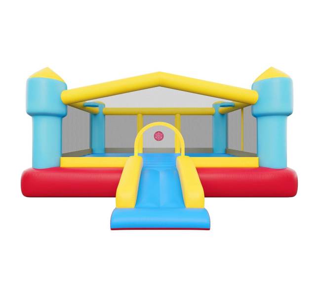 Pripučiamas batutas vaikams su čiuožykla0