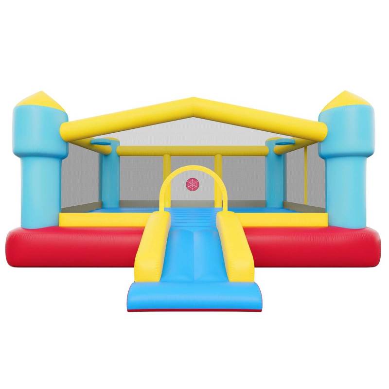 Pripučiamas batutas vaikams su čiuožykla0