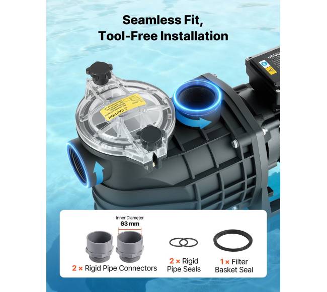 Baseino siurblys su laiko funkcija4