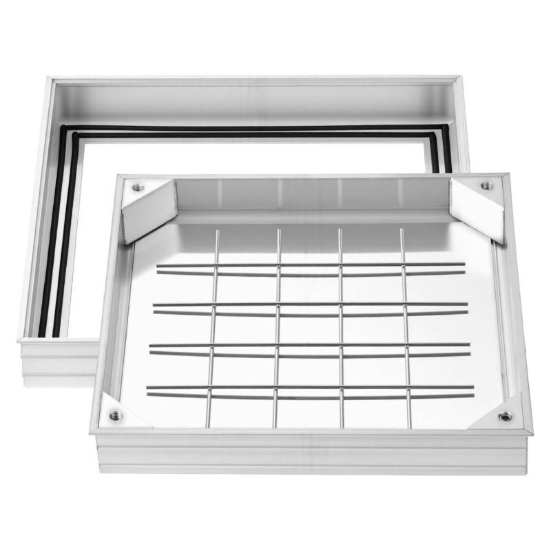 Šulinio dangtis su rėmu, 400 x 400mm0