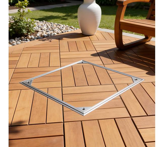 Šulinio dangtis su rėmu, 500 x 500 mm7