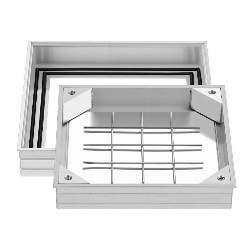 Invisibleus dangtis su rėmu apsaugai0