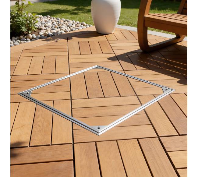 Šulinio dangtis su rėmu 600 x 600 mm7