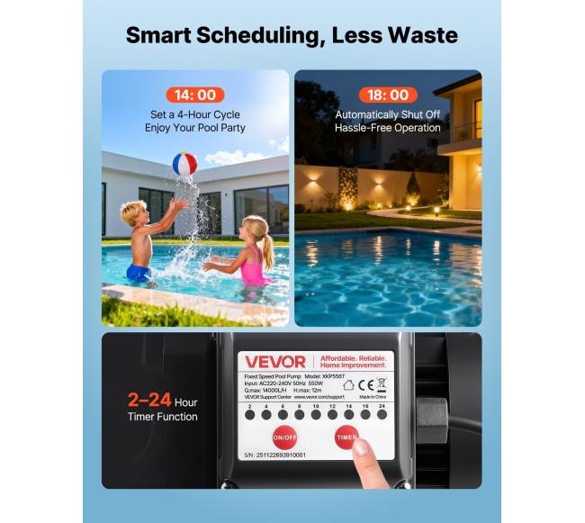 Baseino siurblys su laikmačiu ir filtru3