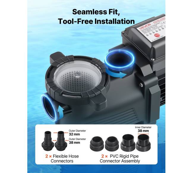 Baseino siurblys su laikmačiu ir filtru4