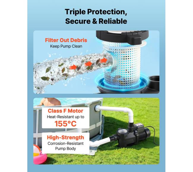 Baseino siurblys su laikmačiu ir filtru5