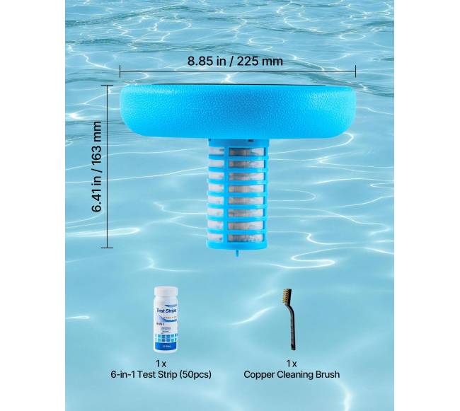 Saulės baseino jonizatorius su vario anodu6