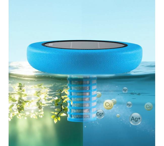 Saulės baseino jonizatorius su vario anodu7