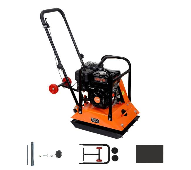 Vibroplokštė 6.5 AG varikliu, 6400 VPM8