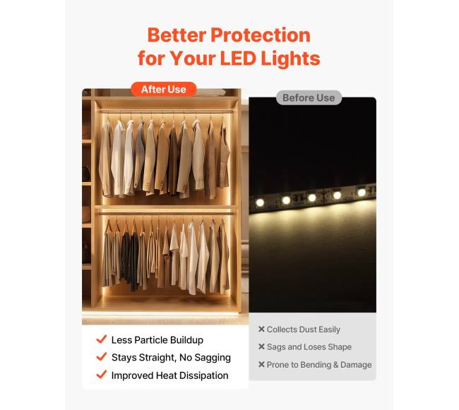 20 dalių V formos LED aliuminio profilis2