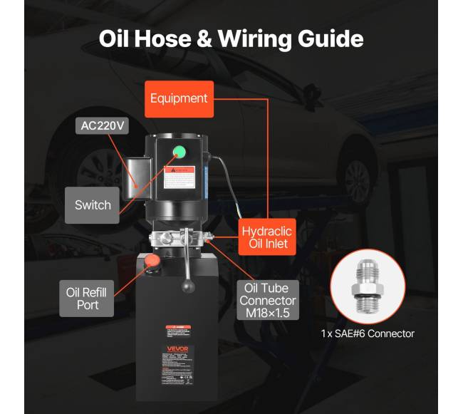14 l hidraulinė galia dump priekabai5