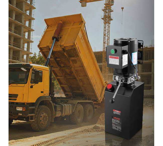 14 l hidraulinė galia dump priekabai7