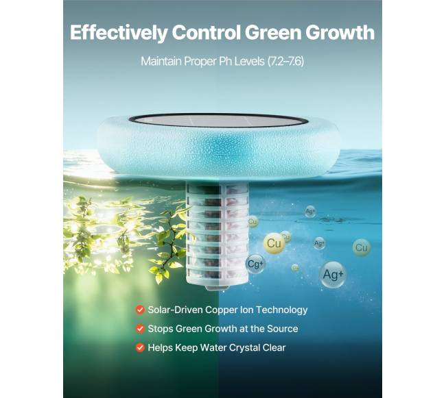 Saulės baseino jonizatorius iki 170343 l2