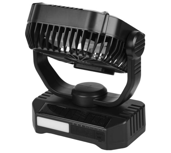 10400mAh saulės ventiliatorius su LED žibintu8