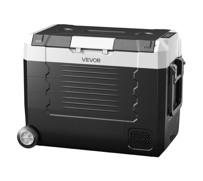 Automobilinis šaldytuvas su programa ir ratukais, 45 L10