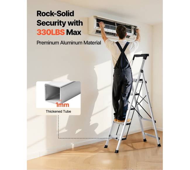 5 pakopų laiptinės aliuminio kopetėlės3