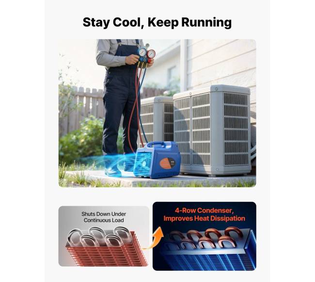 Nešiojamas šaldymo agento atkūrimo įrenginys4