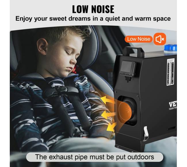 8 kW dyzelinis oro šildytuvas su LCD jungikliu5