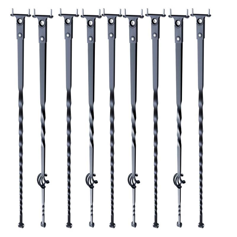 Metalinis turėklas laiptams, 10 vnt.0