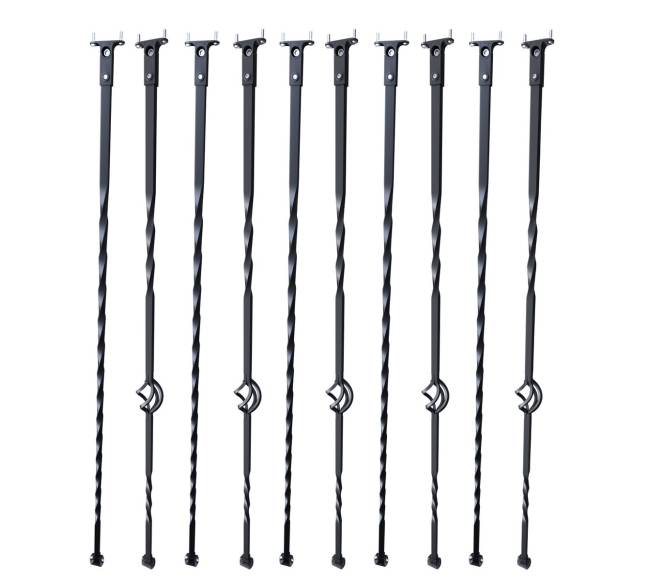 Metalinis turėklas laiptams, 10 vnt.8