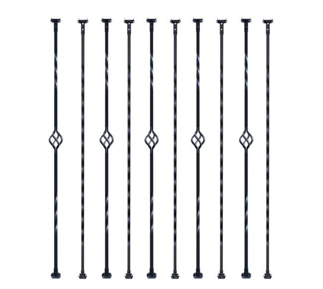 Metalinis turėklas laiptams, 10 vnt.9