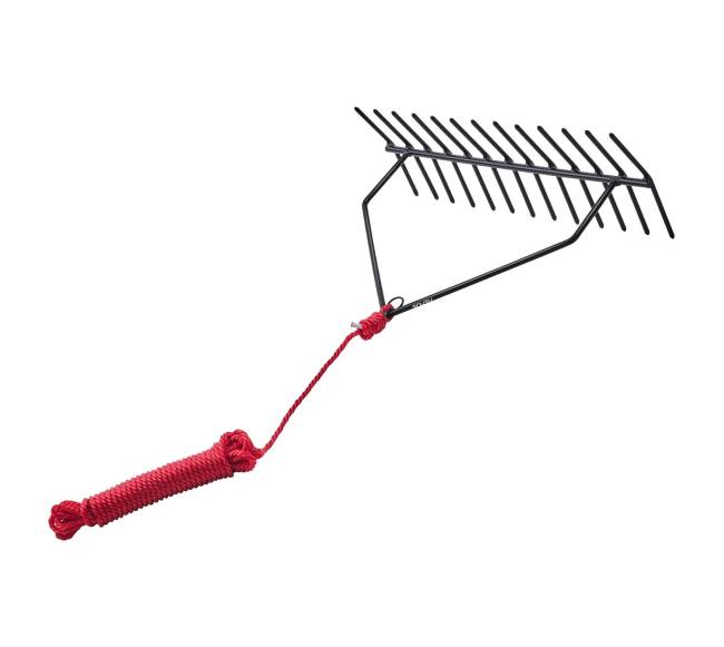 24x22 cm tvenkinio vandens grėblys, dvipusis0