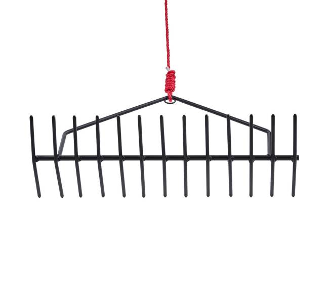 24x22 cm tvenkinio vandens grėblys, dvipusis8