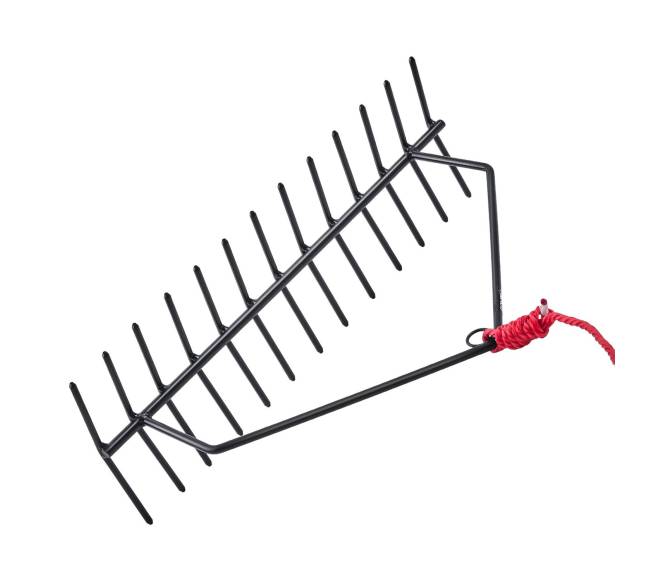 24x22 cm tvenkinio vandens grėblys, dvipusis9