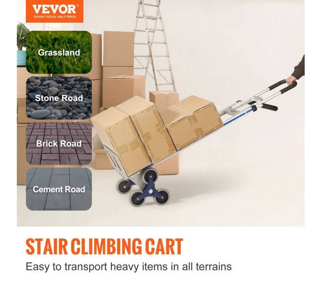 Laiptų vežimėlis su dviem rankenom1