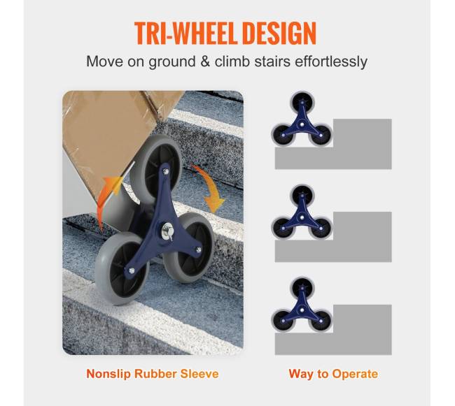 Laiptų vežimėlis su dviem rankenom3