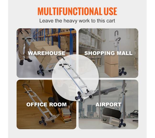 Laiptų vežimėlis su dviem rankenom5